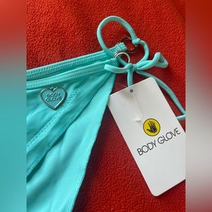 body glove smoothies brasilia string bikini bottoms sea mist NWT